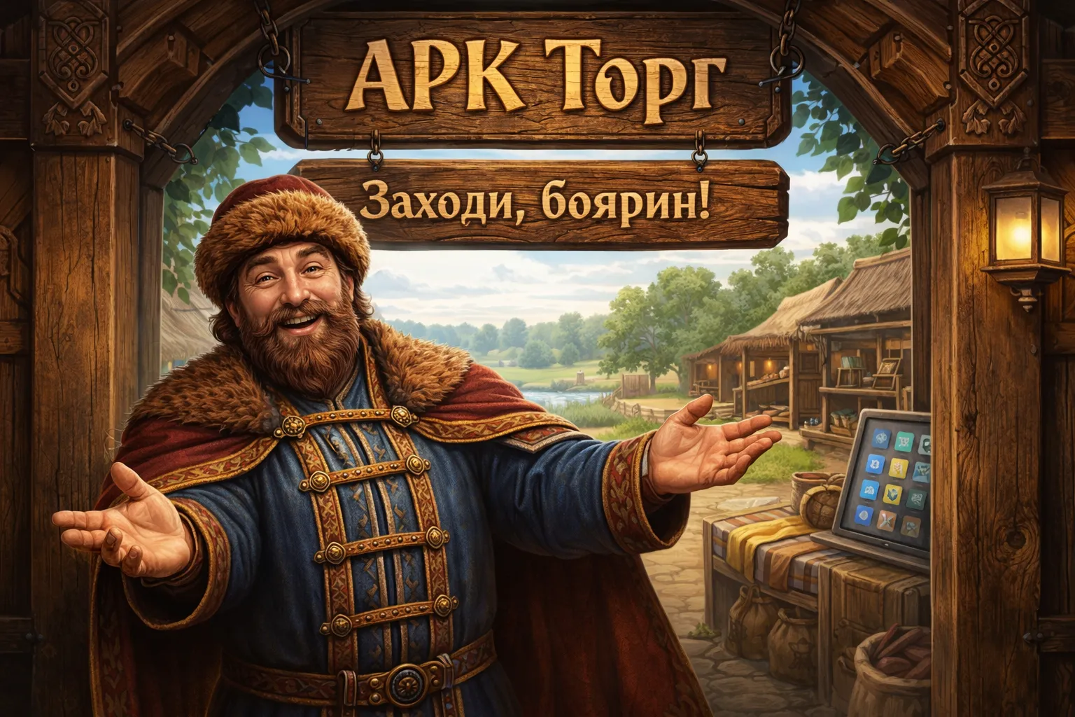 Заходи, боярин